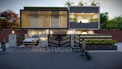 ELEVATION DESIGN 1ST FLOOR HOUSE  #