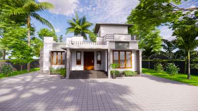 WhatsApp 7012664037 for designing #bedroom3d #ElevationHome #tropicalmodernism #villa_design #SmallHouse #ElevationDesign #3D_ELEVATION