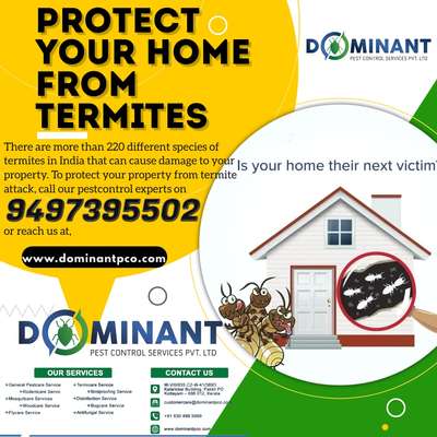 #dominantpestcontrol  #Anti-Termite  #cockrochescontrol  #allkeralapestcontrol  #all_kerala  #warrantied  #reliable