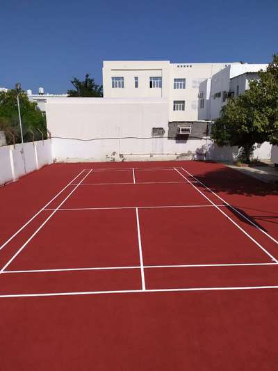 Badminton courts