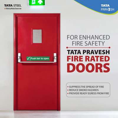 Don’t compromise on safety! Protect what matters most with our state-of-the art Fire Rated Doors. Your peace of mind is our top priority.

Discover our reliable and certified fire-resistant doors today.


#Tatapravesh  #Tatasteel  #wealsomaketomorrow  #steeldoors  #Tata  #beststeeldoors  #beststeeldoor #beststeeldoorinkerala