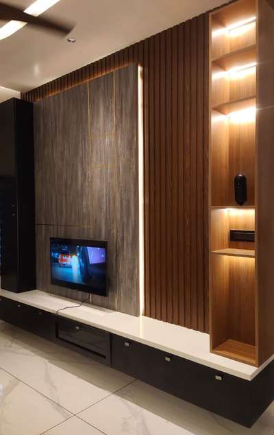tv unit with wpc panel # tv unit
 #wpc panel 
 #plywoodinterior