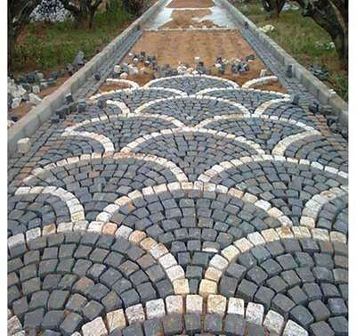 #HomeDecor  #naturalstone #Cobble  #architecturedesigns  #exterior_Work #7285007008📱