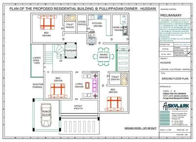 #3BHKPlans  #   HOUSE DESIGN #skylark Builders #mampad  #