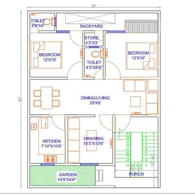 #2BHKHouse 
According to vastu shaastra