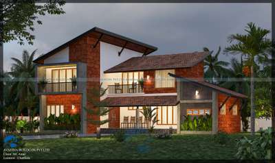 One of our new project at cherthala.
2100 SqFt Tropical style design #tropicalhouse  #KeralaStyleHouse  #homedesigne  #budget_home_budget_friendly_packages  #ContemporaryHouse  #ContemporaryDesigns  #semi_contemporary_home_design  #contemporary  #architecturedesigns