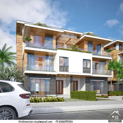 Villa exterior render  #3drender  #3dview  #3d  #exteriors  #villa