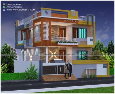 Proposed resident's for Mr Sunil kumar ji @ Sujangarh
Design by - Aarvi Architects (6378129002)