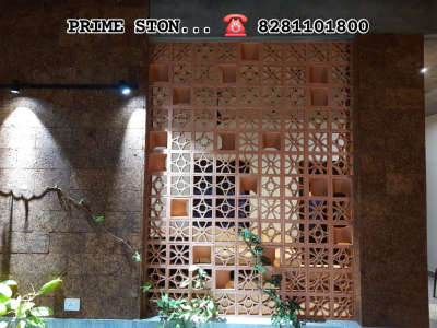 Laterite cladding tile.. Terracotta jaali... PRIME STON..