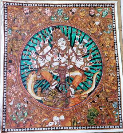 kerala traditional mural painting work new work
 #HouseDesigns  #intereriorwork #BuildwithTataTrust