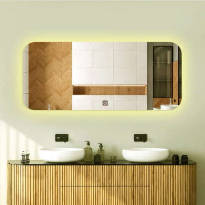 Led mirror for home design  #homesweethome  #trendingdesign