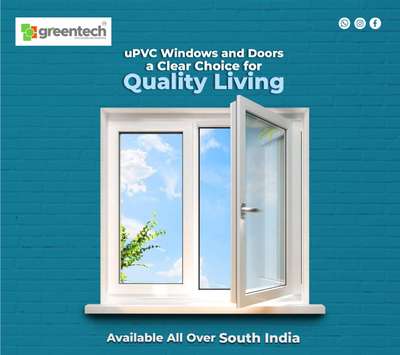Open the door to a world of possibilities with Greentech UPVC windows and doors!

Our designs don't just frame views; they frame lifestyles. Step into the realm of imagination and functionality with Greentech - now crafting dreams into reality across South India.

#GreentechUPVC #DoorsToPossibilities #craftingdreamspace