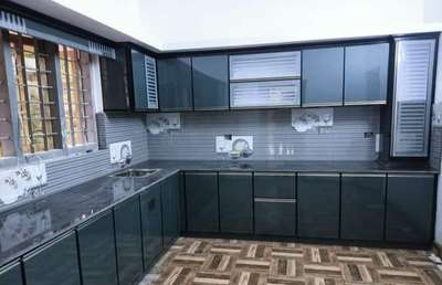 aluminium modular kitchen