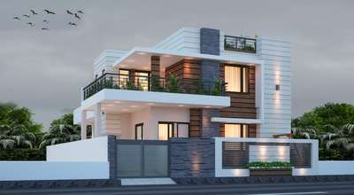 Residential villa at Malpura (Tonk) #Architect  #engineerslifestlye  #civilengineers  #completed_house_construction  #architectureldesigns  #interiorarchitecture