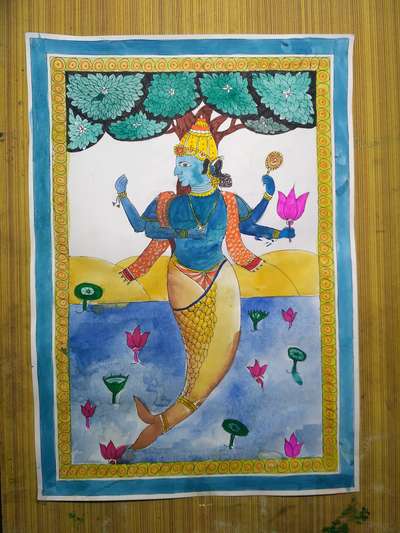 #patchitra  #art  #artist  #painting  #HomeDecor  #watercolour #commision #artworks  #artechdesign