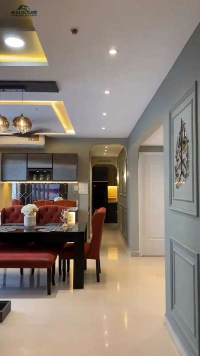 Complete Livingroom Interior Designs crafted by Build Craft Associates - Build Craft Associates 
 #LivingroomDesigns #crockckeryunitdesigns #homeinteriordesign  #falseceilingdesigns #kolointeriordesigners