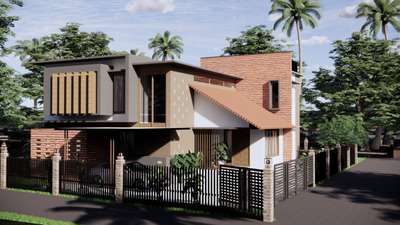 luxurious  #keralahomeplans #malappuramarchitect #luxurydesign #ElevationDesign #architecturedesigns
