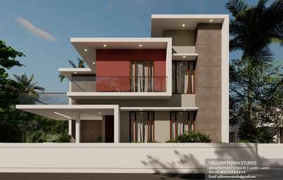 Contemporary elevation 

 #elelevation  #ContemporaryHouse  #architecturedesigns  #architectureldesigns  #art   #HouseDesigns  #keralaarchitectures  #modernhome  #HouseDesigns  #contemporaryhousedesigns