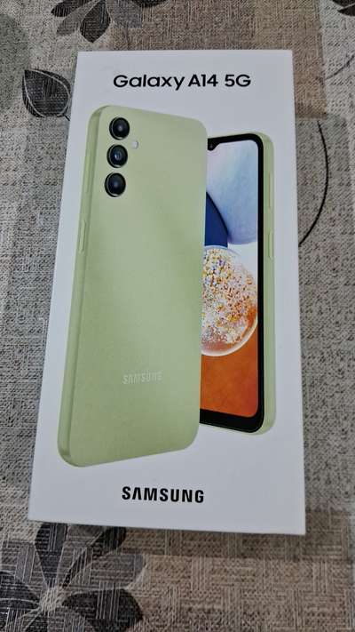 my new mobile samsung A14 5g
8126181322