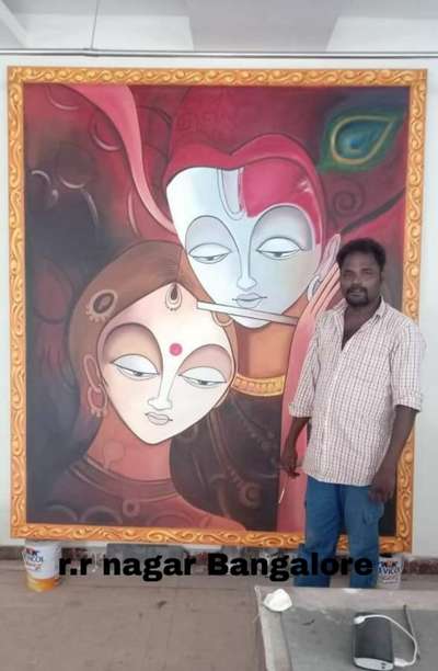 radha & krishna
modern art
8921144880