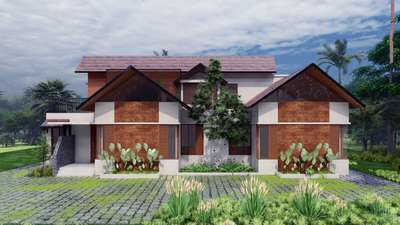 #architecturedesigns #exteriordesigns #TraditionalHouse #simpledesignwork  #KeralaStyleHouse  #keralahomeplans