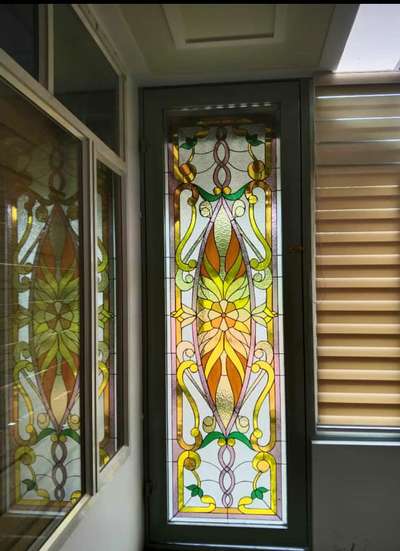 stained glass Door