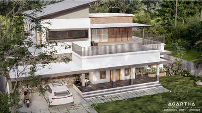 "VIVARTA" - 'An exemplar of the metamorphosis in form,nature and function' of space and architecture, it implies the process of manifestation by which the existing one becomes the many to achieve the best.
design : AGARTHA ARCHITECTS
category : RESIDENTIAL ( RENOVATION )
location : AATOOR, THRISSUR
area : 3300 SQFT
 #architecturedesigns  #keralahomedesignz  #keralahomeplans  #modern  #modernstylehome  #HouseRenovation   #FloorPlans
