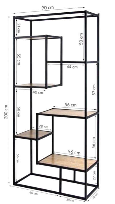 nizssfebrication
M,S modern book shelf 
 #9999235659/saifi