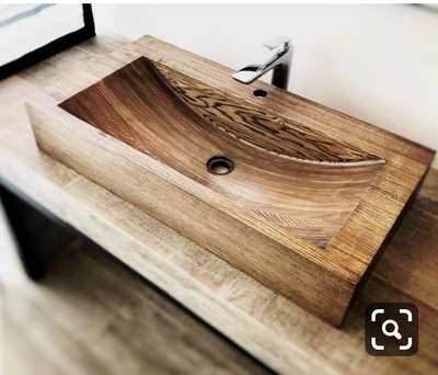 Wooden sink