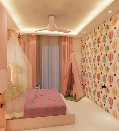 #GreaterFaridabad  #KidsRoom  #InteriorDesigner  #girlsbedroom