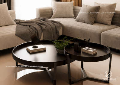 koodaram Builders And Interiors  livingroomdesign #