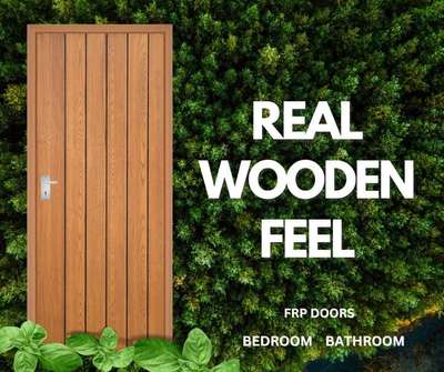 "Step into elegance with our 19 years of expertise in crafting high-quality FRP doors! Our wooden feel FRP doors bring timeless charm and durability to your bathroom and bedroom spaces. Experience luxury that lasts. #WoodenFeel #FRPDoors #qualitycraftsmanship