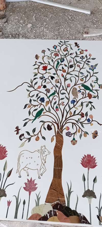 wall panel inlay work design