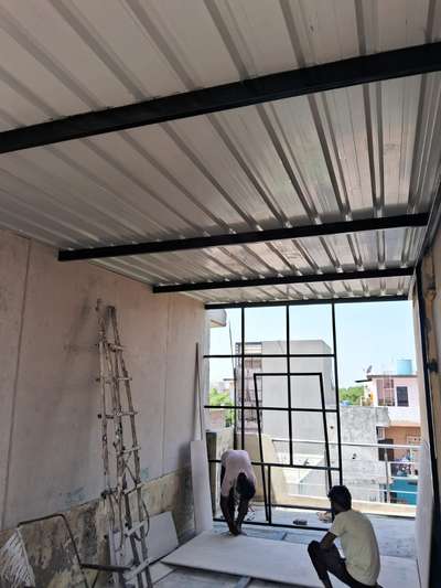 #metro  #aluminiumwork  #readymadewall  #readymadehouses  #ironwork  #openspacecover