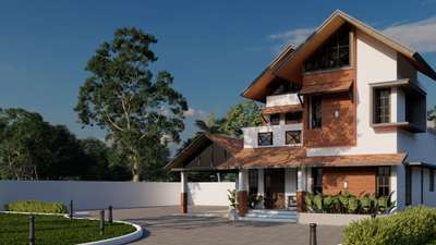 Blending tradition with modern elegance — a thoughtful residential design at Nileshwar, Kerala. Where heritage meets contemporary living.

Area : 1850 sqft

#Architecture #ResidentialDesign #TraditionalArchitecture #ModernArchitecture #HomeDesign #KeralaArchitecture #Nileshwar #ExteriorDesign #SmartHomes #Kerala #KeralaArchitecture #IndianArchitecture #kasaragod #Calicut #Kochi #Trivandrum #keralahomedesign #keralahouses