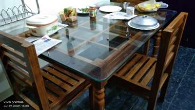 Dining table with chair..