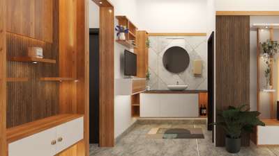 #washareacounter  #tvunitdesign  #InteriorDesigner  #3dvisualizer