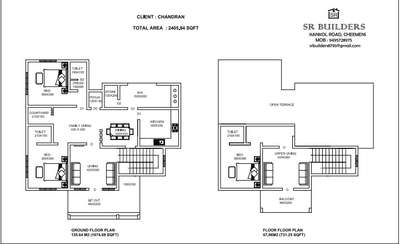 Budget home plan ❤️
2400 Sqft