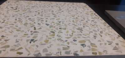 white izhar Terazo flooring