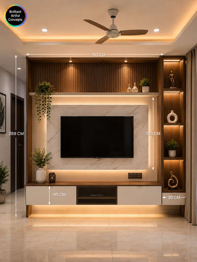 Luxury Wardrobe Design with Study Table | Modern Bedroom Interior Measurements (CM) | Space Saving Design

Description:
Looking for a smart and luxury bedroom wardrobe design with study setup? ✨

This redesigned premium bedroom concept features:
✔ Large wardrobe with practical storage
✔ Attached study table setup
✔ Open display shelves with warm LED lights
✔ Premium wood + cream finish
✔ False ceiling lighting
✔ Clean measurement layout in CM for easy execution

📏 Cutting List (Approx. in CM):
• Total Room Height: 305 CM
• Ceiling Drop: 15 CM
• Wardrobe Height: 210 CM
• Loft Height: 60 CM
• Wardrobe Width: 180 CM
• Study Table Width: 120 CM
• Side Shelf Depth: 45 CM