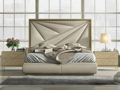 Double bed...!!  #BedroomDecor  # #KingsizeBedroom #furnituremanufacturer
