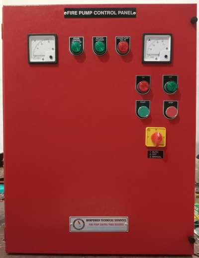 Diesel engine driven Fire pump Automatic control panel.