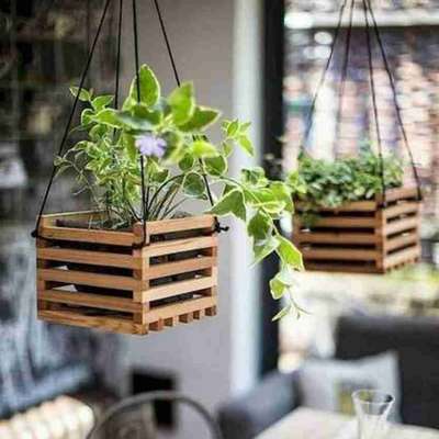 *Wooden Plant stand*
Wooden plant stand can be used for indoor planting. Good dyravmble wood decor for fair price.