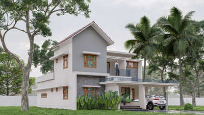 #exterior_Work  #3dsmax3dplan  #3Dexterior  #architecturedesigns  #ElevationHome  #civilcontractors