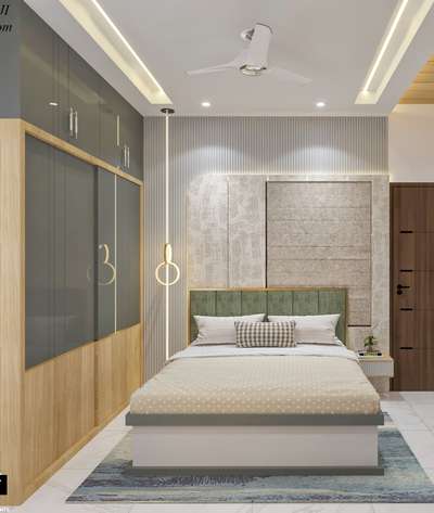 Design By Mk Design & Consultant 
Muzaffarnagar 
#BedroomDecor #wpclouvers