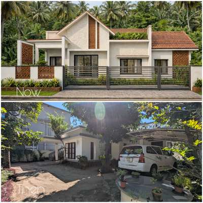 #Alappuzha  #nettoor #rennovation #under2000sqft #HouseRenovation #singlestory #tropicaldesign #kochikerala