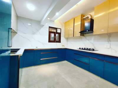 Kitchen
 #HomeAutomation  #homedesigns  #KitchenIdeas  #ModularKitchen  #nanowhite  #laminates  #gptubes  #pantry