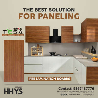 ✅ Action TESA Prelamination Boards

Action TESA provides the highest quality MDF Board & Particle Board. HDHMR Board and Boilo-BWP HDF are far superior to plywood and marine plywood.

Visit our HHYS Inframart showroom in Kayamkulam for more details.

𝖧𝖧𝖸𝖲 𝖨𝗇𝖿𝗋𝖺𝗆𝖺𝗋𝗍
𝖬𝗎𝗄𝗄𝖺𝗏𝖺𝗅𝖺 𝖩𝗇 , 𝖪𝖺𝗒𝖺𝗆𝗄𝗎𝗅𝖺𝗆
𝖠𝗅𝖾𝗉𝗉𝖾𝗒 - 690502

Call us for more Details :

+91 95674 37776.

✉️ info@hhys.in

🌐 https://hhys.in/

✔️ Whatsapp Now : https://wa.me/+919567437776

#hhys #hhysinframart #buildingmaterials #actiontesa #flooring #panels #doorskins