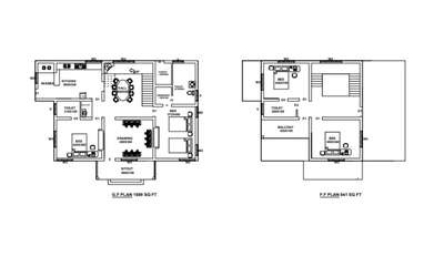 4bhk
Gf-1509sqft
Ff- 841
total 2350sqft
 #2d #2DPlans #4BHKPlans 
client name- ibraheem