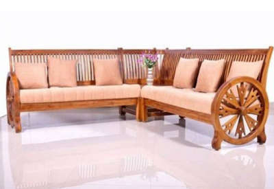 wooden cornersofa